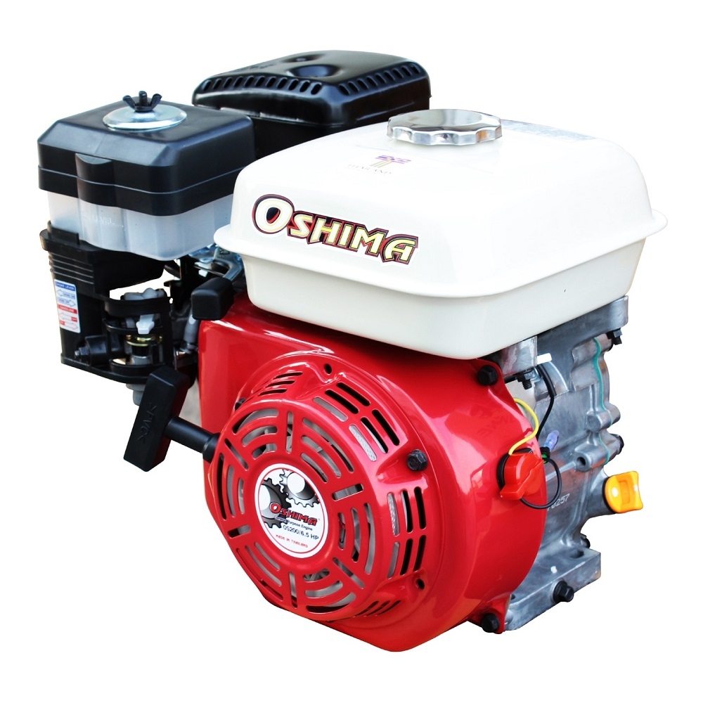 Động cơ nổ Oshima OS200 6.5HP Đỏ 4 thì (Thái)