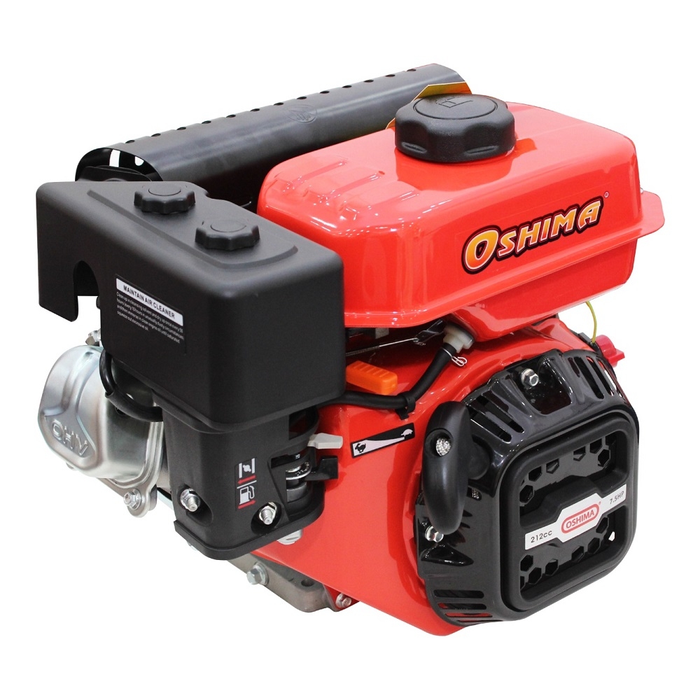 Động cơ nổ Oshima OS75 7.5HP Đỏ 4 thì