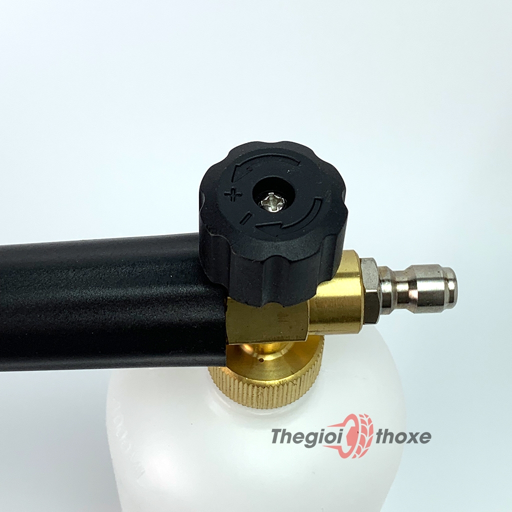 Bình tạo bọt tuyết gắn súng phun rửa xe