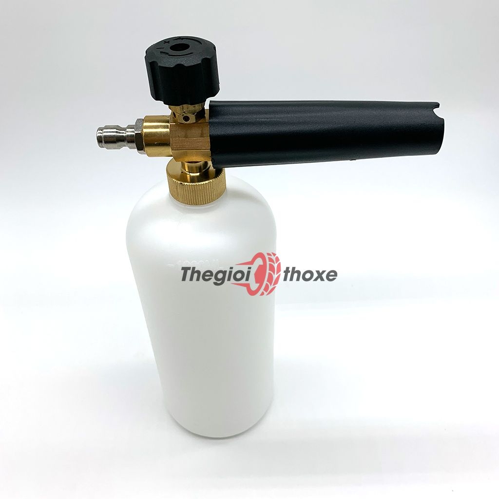 Bình tạo bọt tuyết gắn súng phun rửa xe