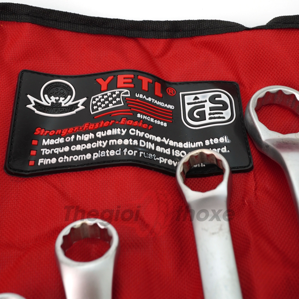 Bộ cờ lê tròng Yeti 8-24 chính hãng - Gồm 7 cây