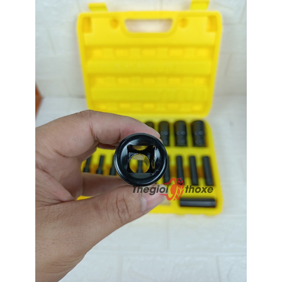 Bộ đầu khẩu vặn ốc dài 8-32mm