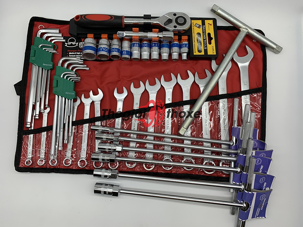 Bộ dụng cụ sửa xe cơ bản 51 chi tiết