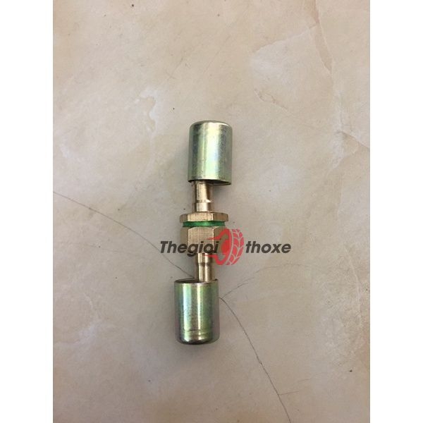 Bộ cos ép dây máy rửa xe (đầu đực + cái + áo ép) - Ren 13 mm