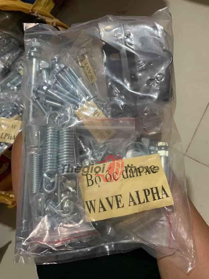 Bộ ốc xe wave alpha