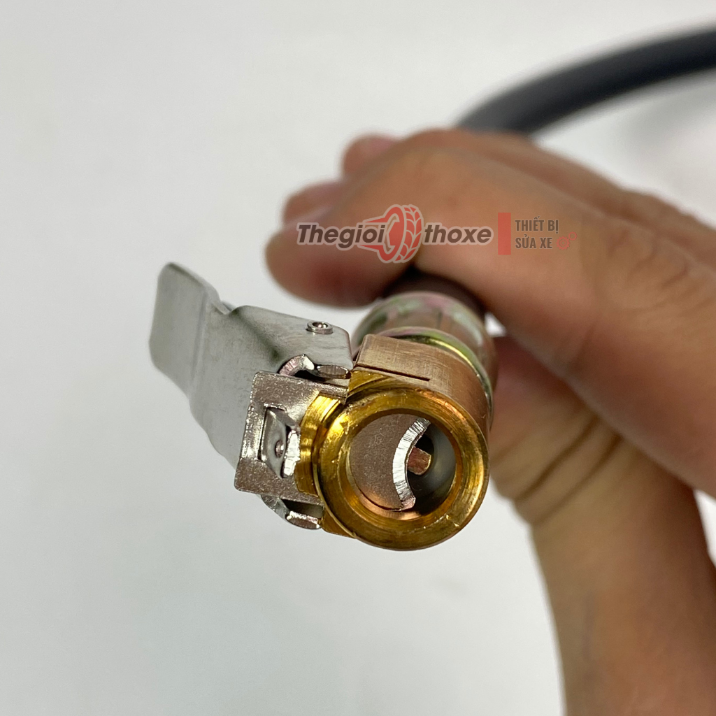 Đồng hồ bơm lốp xe máy, ô tô - Tuosen (mặt dầu)