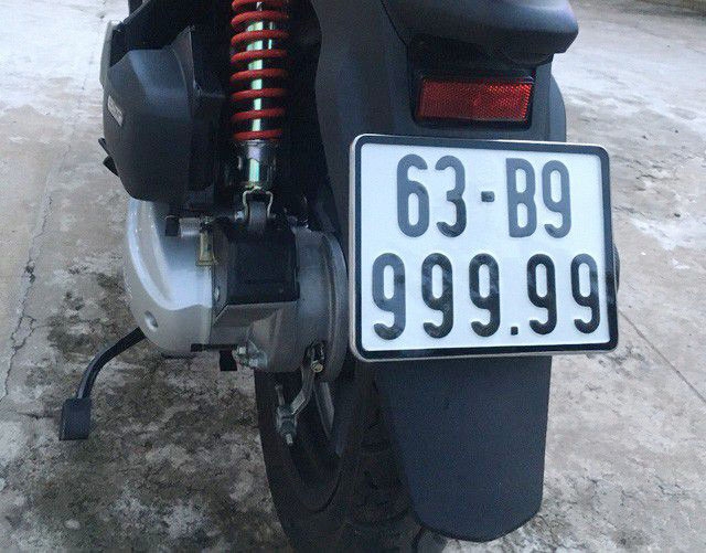 Phôi ép biển số xe máy