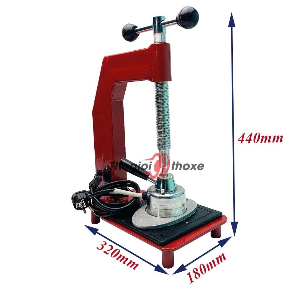 Máy vá chín lốp không săm (bằng điện) - Có hẹn giờ