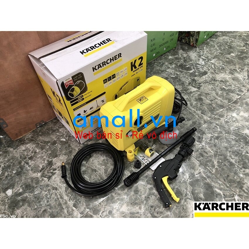 MÁY LÀM SẠCH ÁP LỰC KARCHER K2 POWER VPS, HÀNG CHÍNH HÃNG THƯƠNG HIỆU CỦA ĐỨC