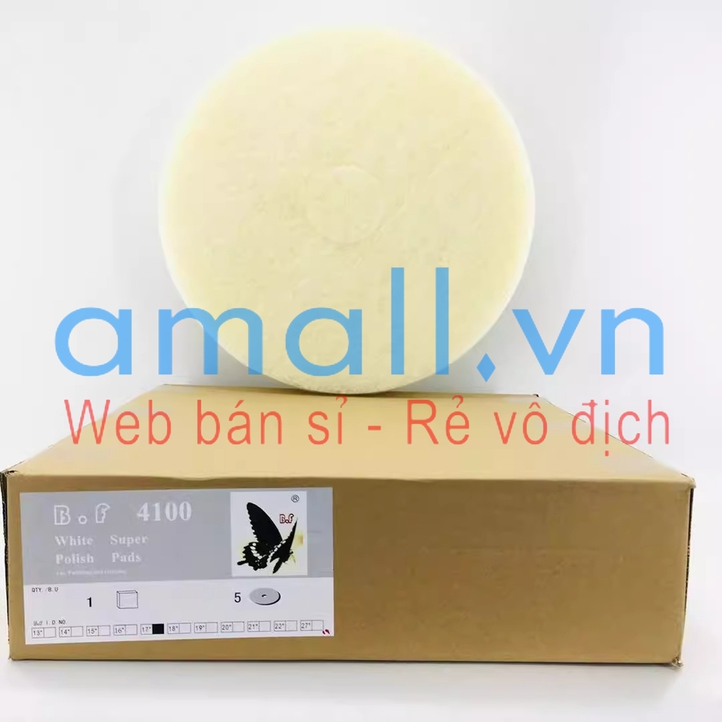 Miếng pad đánh bóng sàn BF 4100 đường kính 16 inch, 5 miếng/thùng