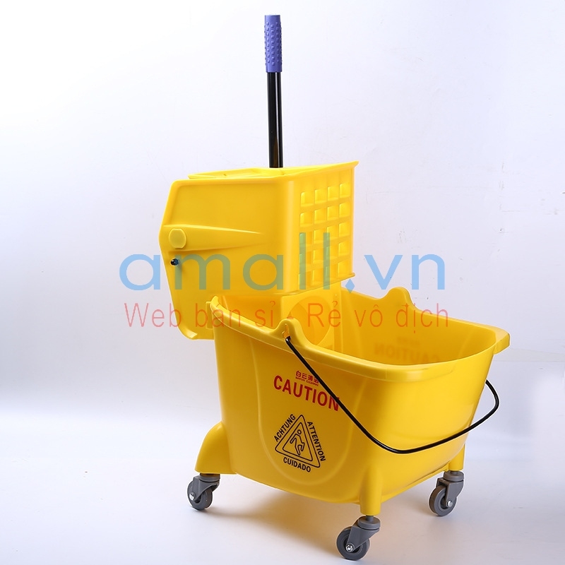 Xe vắt nước lau nhà đơn 1 ngăn 36L ANKO-070A