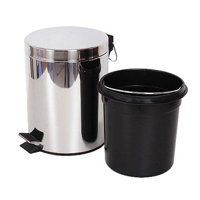 Thùng rác inox đạp chân 8L , hàng nhập khẩu cao cấp