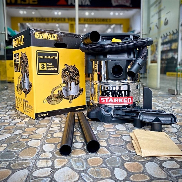 Máy hút bụi công nghiệp 3 chức năng Dewalt DXV25S