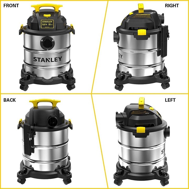 Máy hút bụi công nghiệp 3 chức năng - Khô/Ướt/Thổi - Hiệu Stanley USA - SL19417-6A