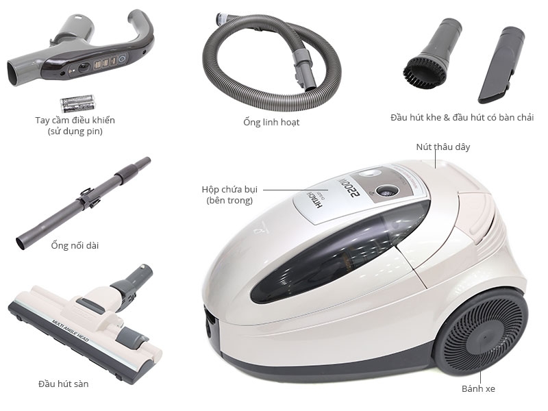 Máy hút bụi Hitachi CV-SU22V