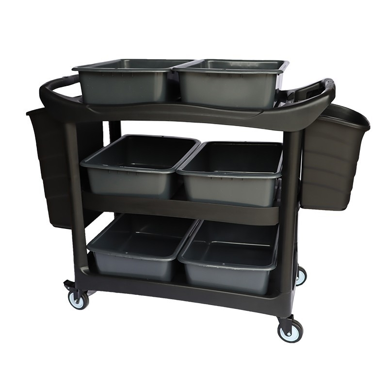 Xe Đẩy 3 Tầng Đa Năng Khung Nhựa