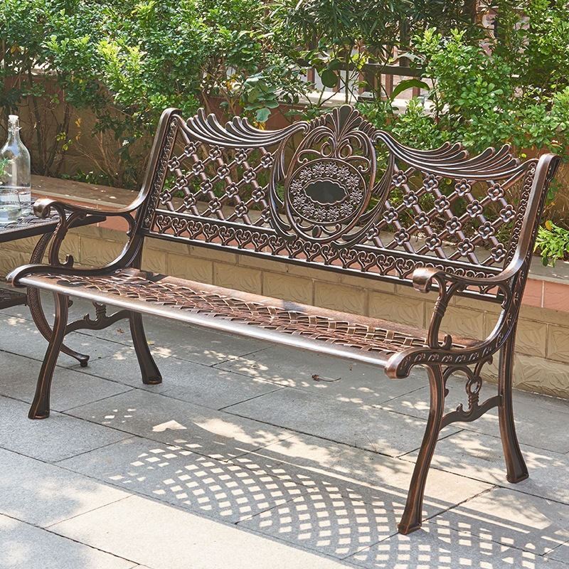 Ghế Công Viên Nhôm Đúc 130 Cm