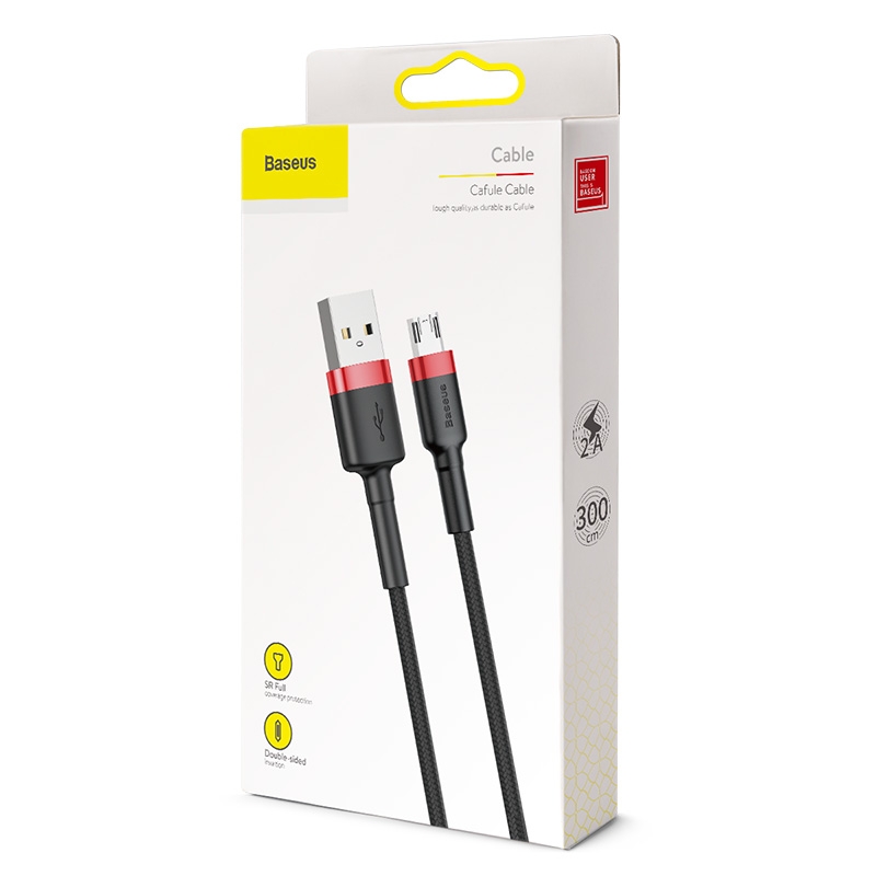 Cáp sạc nhanh Baseus Cafule Micro USB