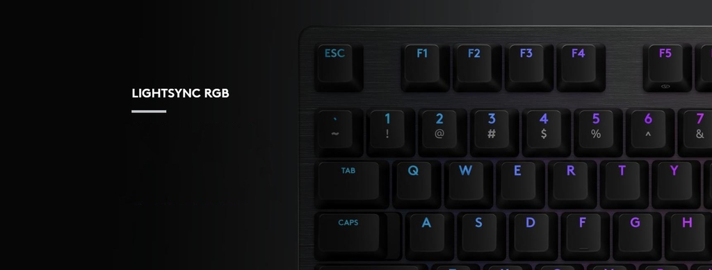 BÀN PHÍM LOGITECH G512 LIGHTSYNC RGB MECHANICAL GAMING