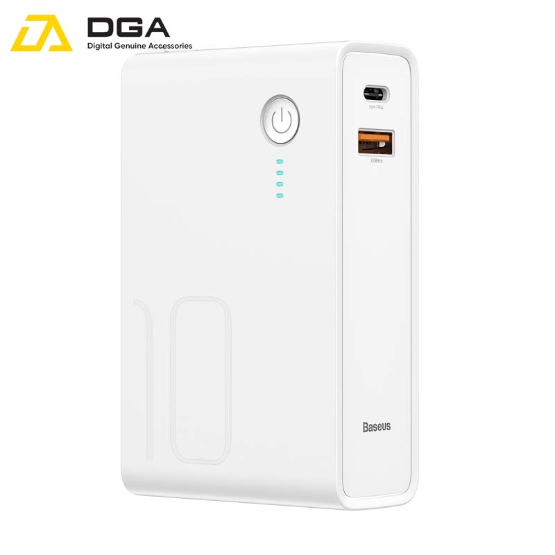 Bộ sạc nhanh tích hợp pin dự phòng 10000mAh Baseus Power Station 2 in 1