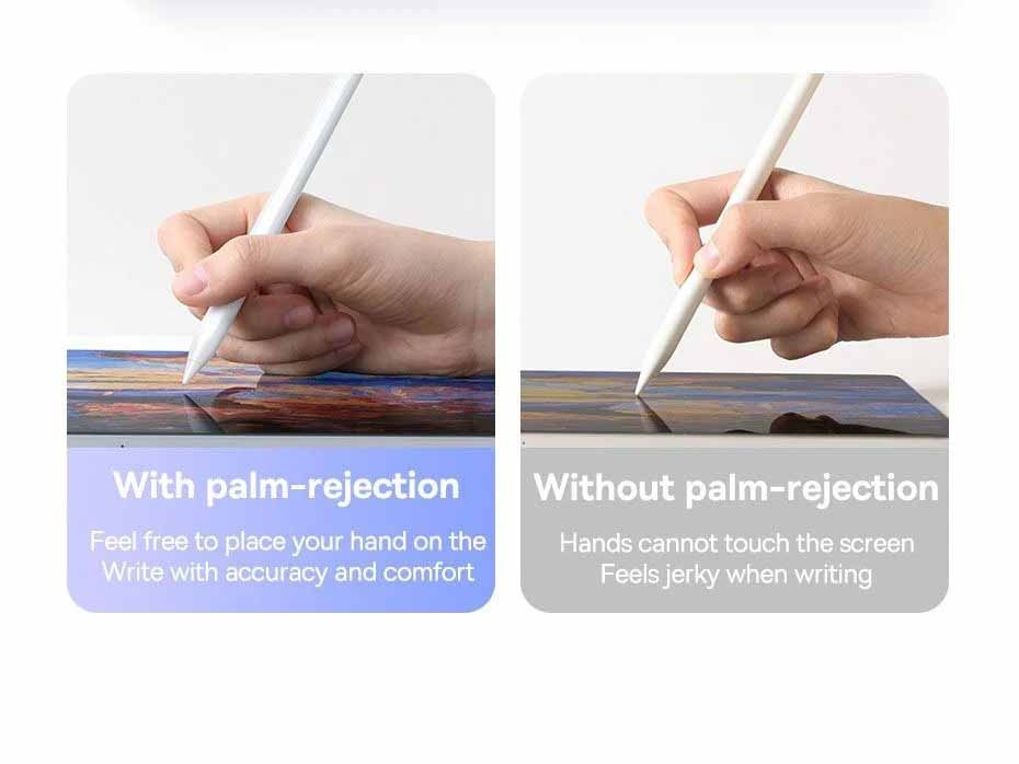 Bút Cảm Ứng Baseus Pencil 2 Pro Smooth Writing Wireless Charging Stylus, Dùng Cho iPad Mini6 Pro Air4, 5