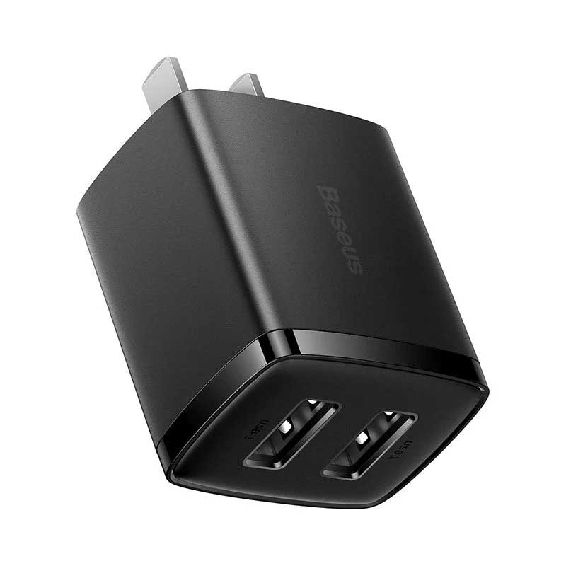 Cóc Sạc Đa Năng 10.5W Baseus Compact Charger 2 Cổng Sạc USB