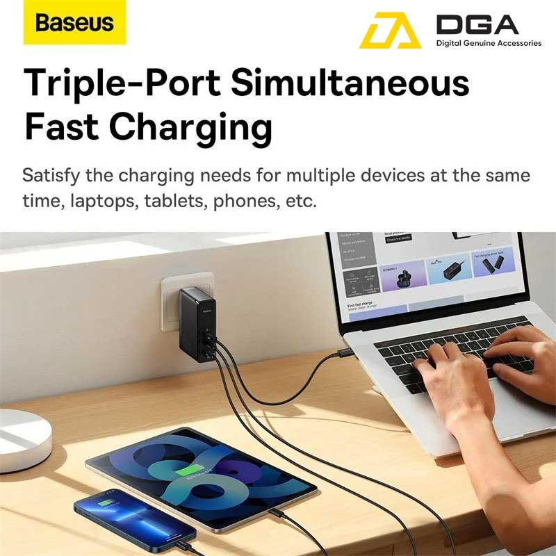 Cóc Sạc Nhanh Baseus GaN5 Pro Fast Charger 140W