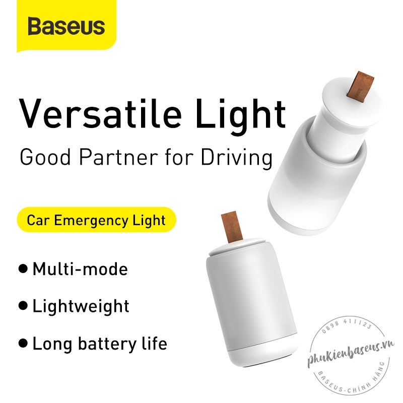 Đèn mini pin sạc xe hơi Baseus starlit Night Car Emergency Light