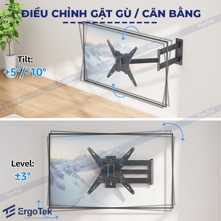 Giá treo Tivi Ergotek E86( 20