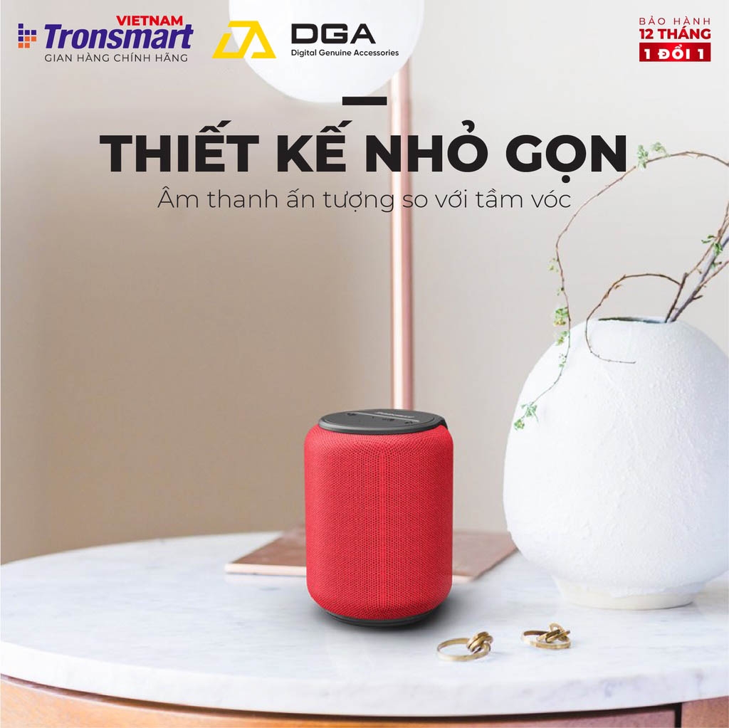 Loa bluetooth không dây Bluetooth 5.0 Tronsmart Element T6 Mini 15W Chống nước IPX6