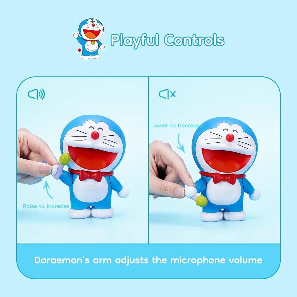 Loa Bluetooth ROCK SPACE Doraemon Mic King (Doraemon Authentic Licensed)