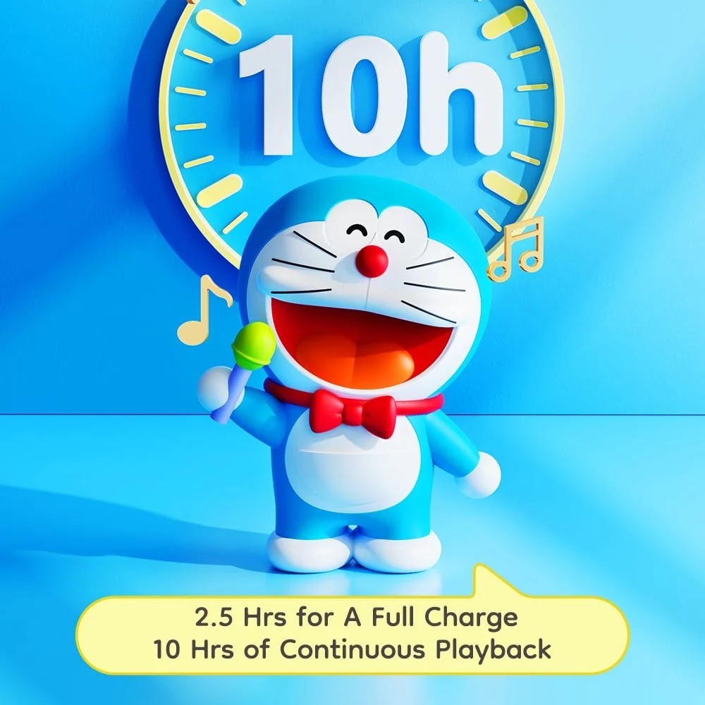 Loa Bluetooth ROCK SPACE Doraemon Mic King (Doraemon Authentic Licensed)