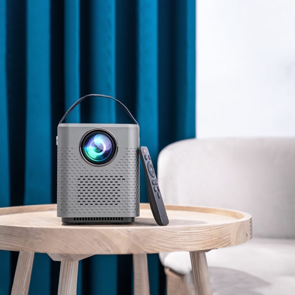 Máy chiếu mini HAVIT PJ205 PRO ánh sáng 8000 + 200 ANSI lumens độ phân giải 4K , screen size 35-158inch