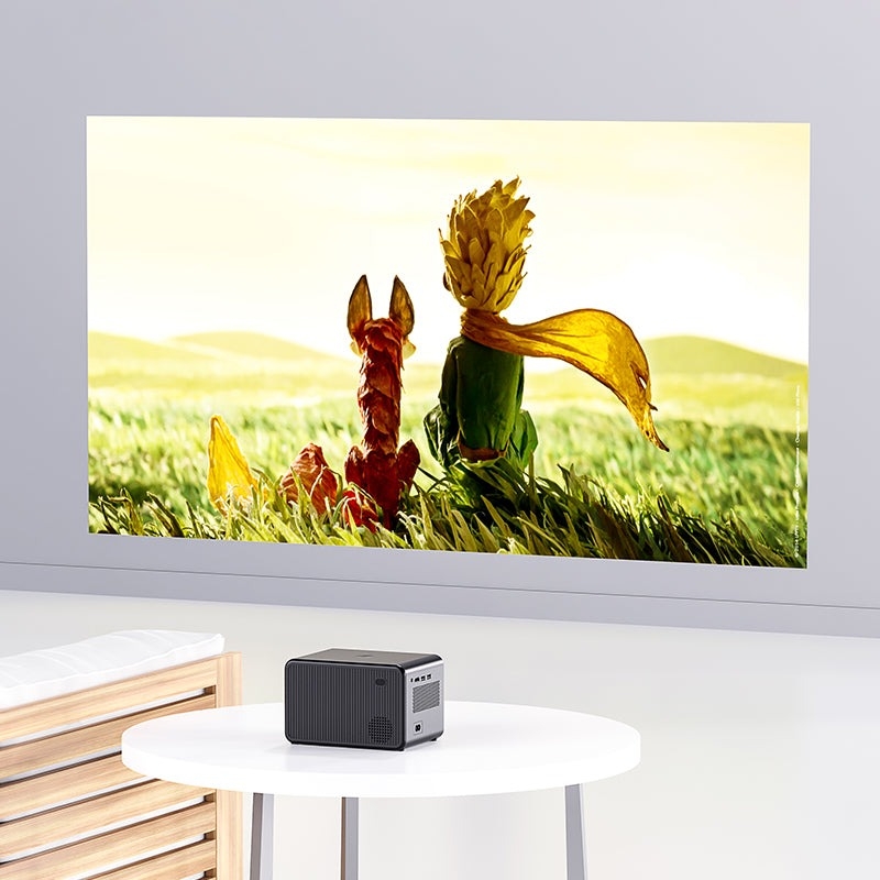 Máy chiếu mini HAVIT PJ211 PRO ánh sáng 5000 + 180 ANSI lumens độ phân giải 4K , screen size 32-150inch