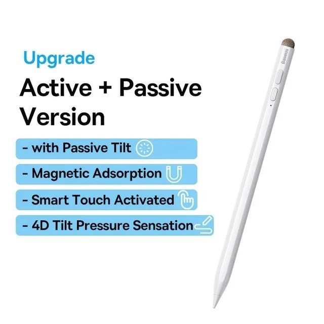 Bút Cảm Ứng Baseus Pencil 2 Smooth Writing Wireless Charging Stylus Dùng Cho iPad