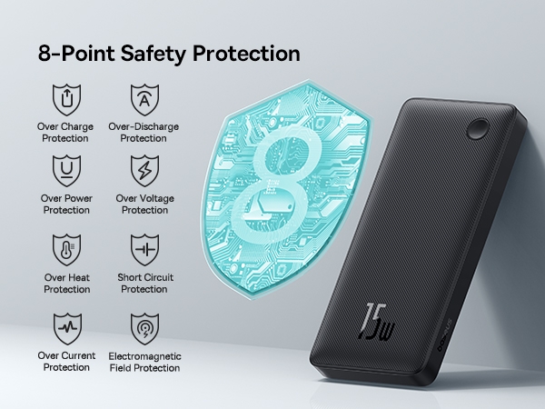 Pin Sạc Dự Phòng Baseus Airpow Lite Power Bank 10000mAh 15W (With Simple Series Data Cable USB to Type-C 30cm)