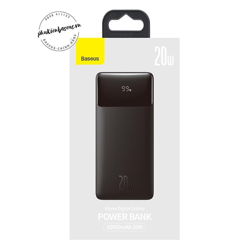 Sạc dự phòng Baseus Bipow Digital Display Power Bank 2023 New upgrade Edition