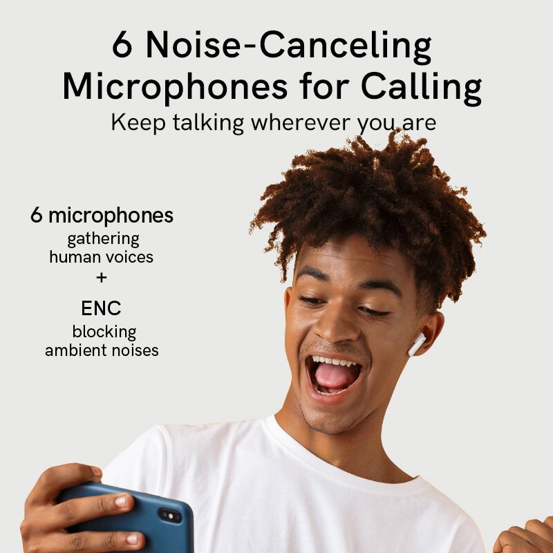 Tai nghe không dây QCY XIAOMI MeloBuds ANC chống ồn chủ động