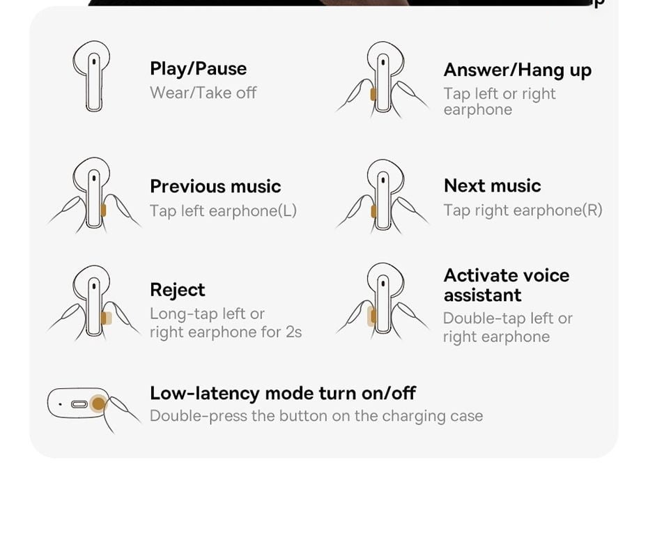 Tai Nghe Bluetooth Cao Cấp Baseus Storm 3 ANC TWS Earphones