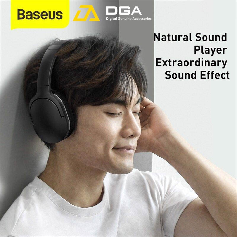 Tai nghe chụp tai không dây cao cấp Baseus Encok Wireless headphone D02 Pro