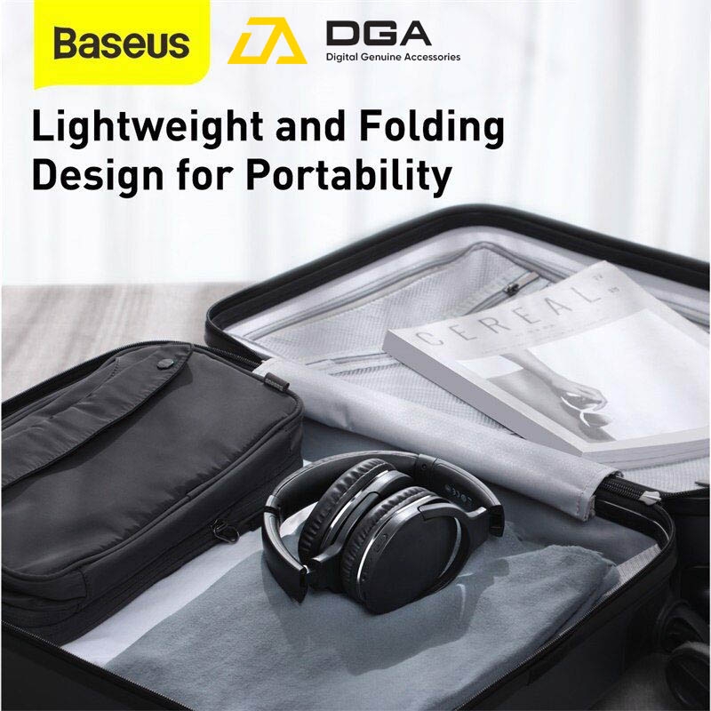 Tai nghe chụp tai không dây cao cấp Baseus Encok Wireless headphone D02 Pro