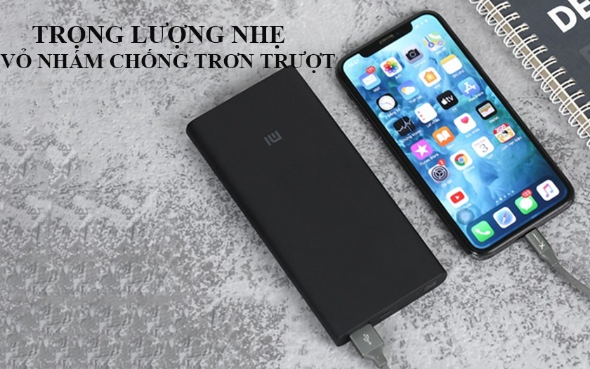 Sạc dự phòng Xiaomi 10000mAh Mi Wireless Power Bank Essential