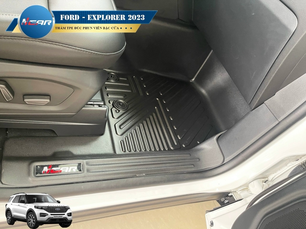 THẢM ĐÚC FULL VIỀN FORD EXPLOSER 2021-2023