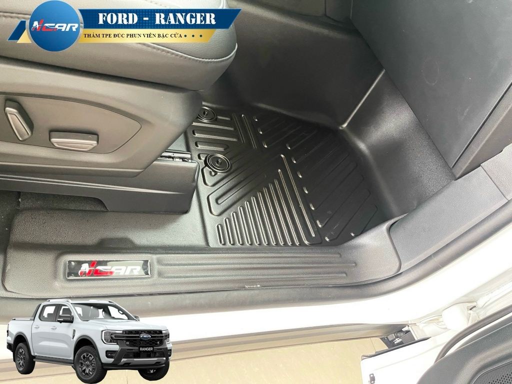 THẢM ĐÚC FULL VIỀN FORD RANGER 2021-2021