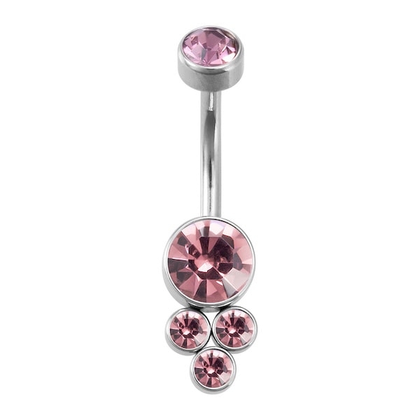 Khuyên rốn Ruby thời trang - 6 màu