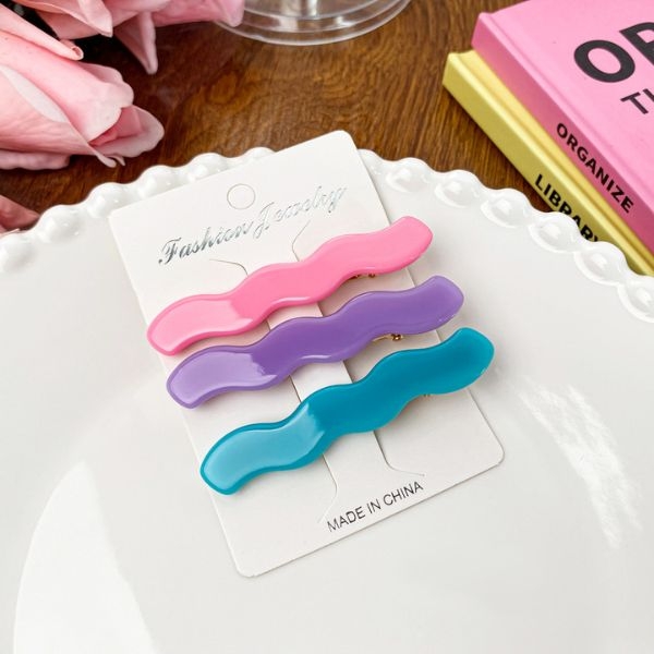 Set kẹp tóc kiểu dáng ngọt ngào 7cm - Phụ kiện xinh xắn