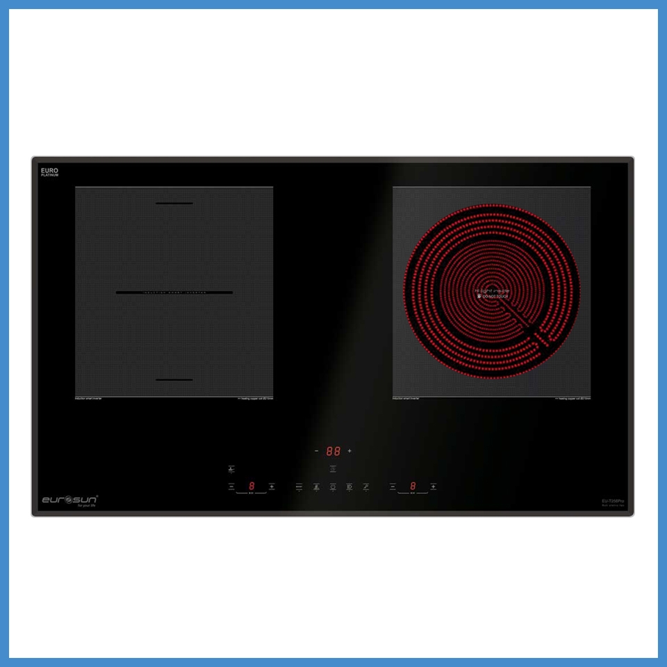 Bếp Điện Từ Âm 2 Vùng Nấu Eurosun EU-TE259Pro