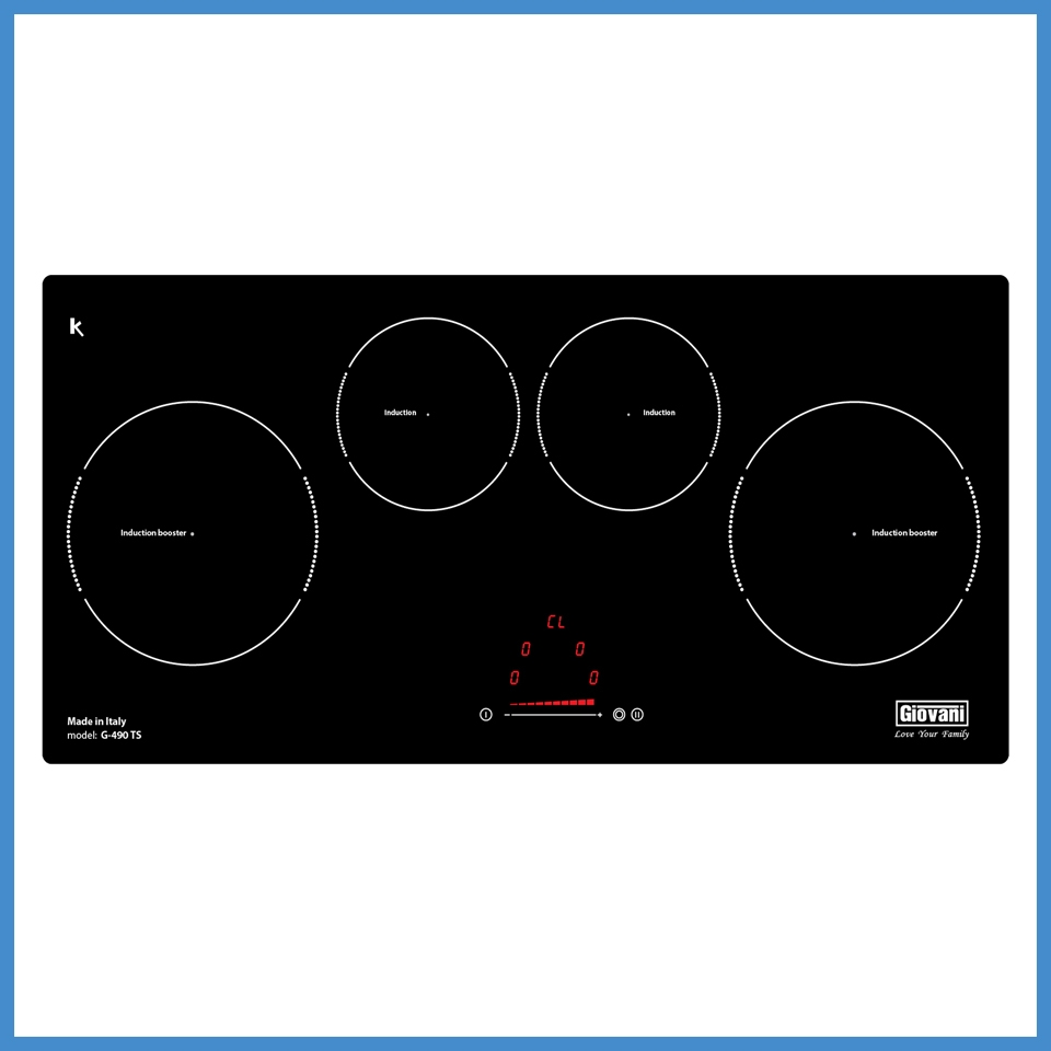 Bếp Từ 4 Vùng Nấu Lắp Âm Giovani G-490 TS