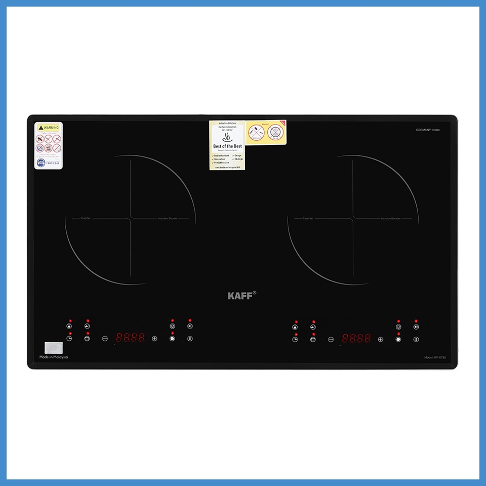 Bếp Từ 2 Vùng Nấu Kaff KF-073II