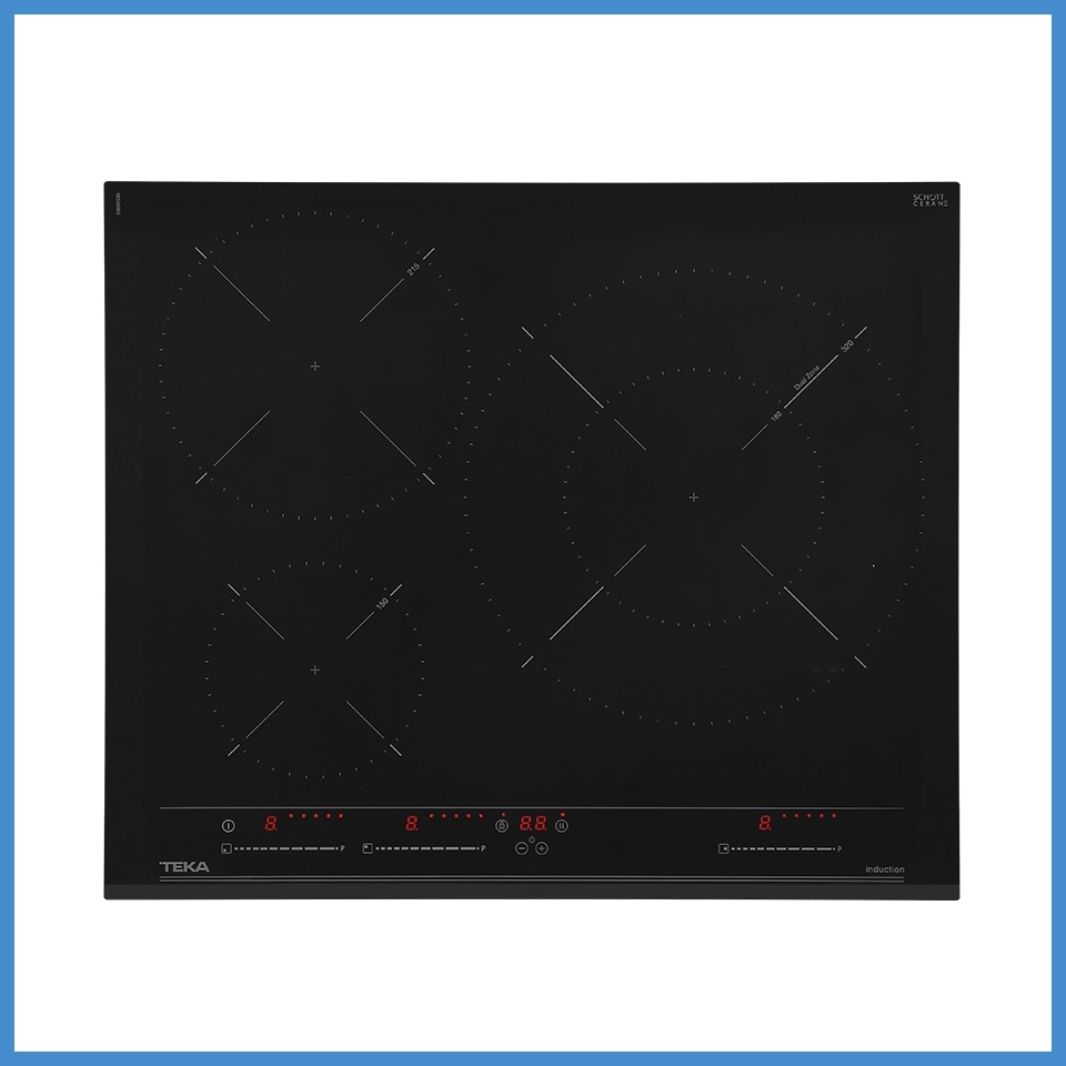 Bếp Từ 3 Vùng Nấu Lắp Âm Teka IZC 63320 BK MSS